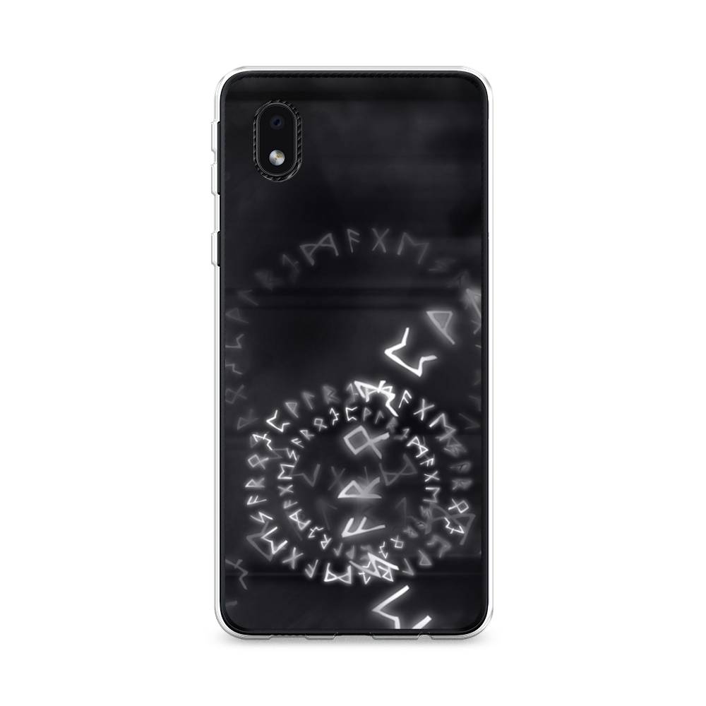 

Чехол на Samsung Galaxy A01 Core "Руны", Серый;черный, 2101250-3