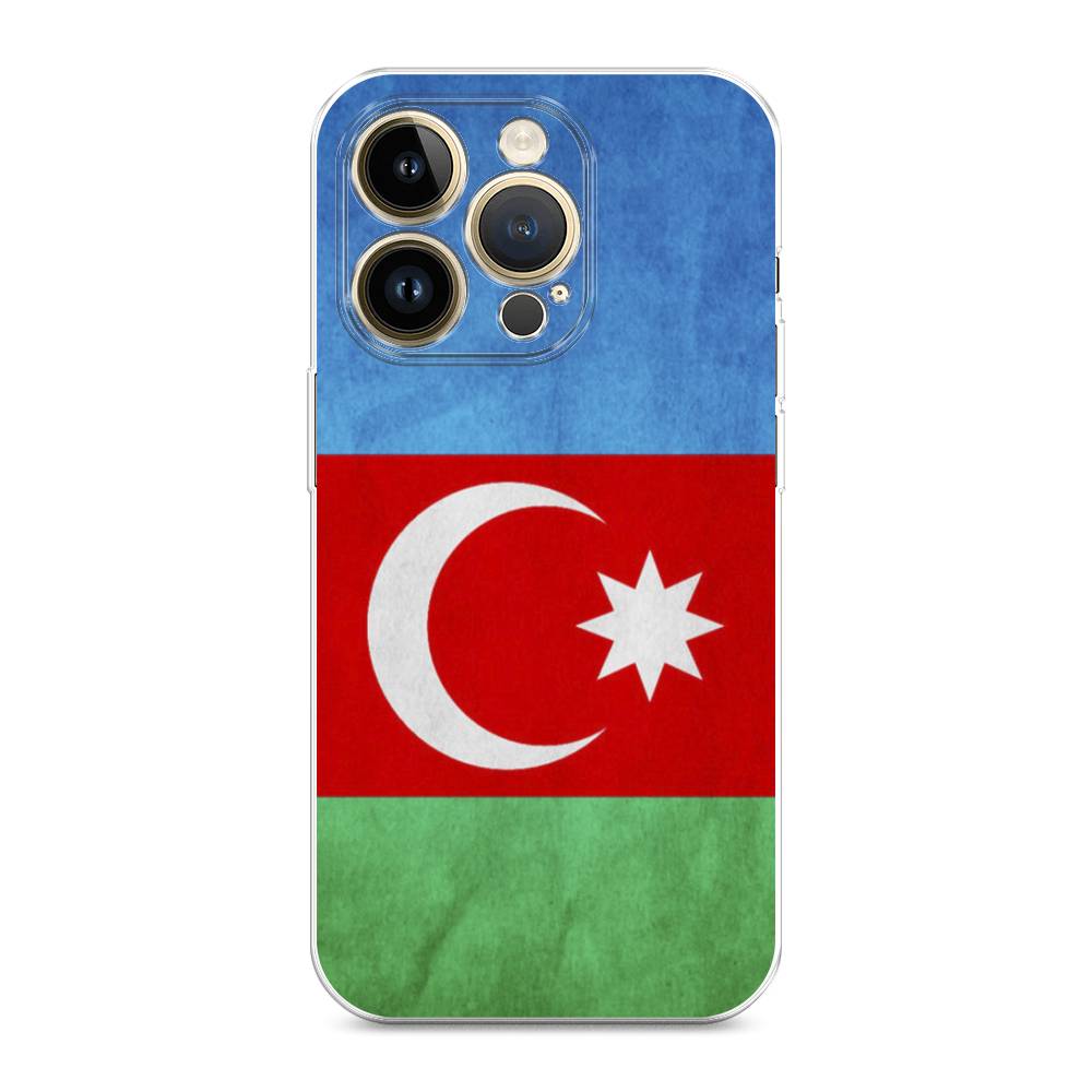 

Чехол Awog на Apple iPhone 14 Pro Max / Айфон 14 Pro Max "Флаг Азербайджана", 15050-5