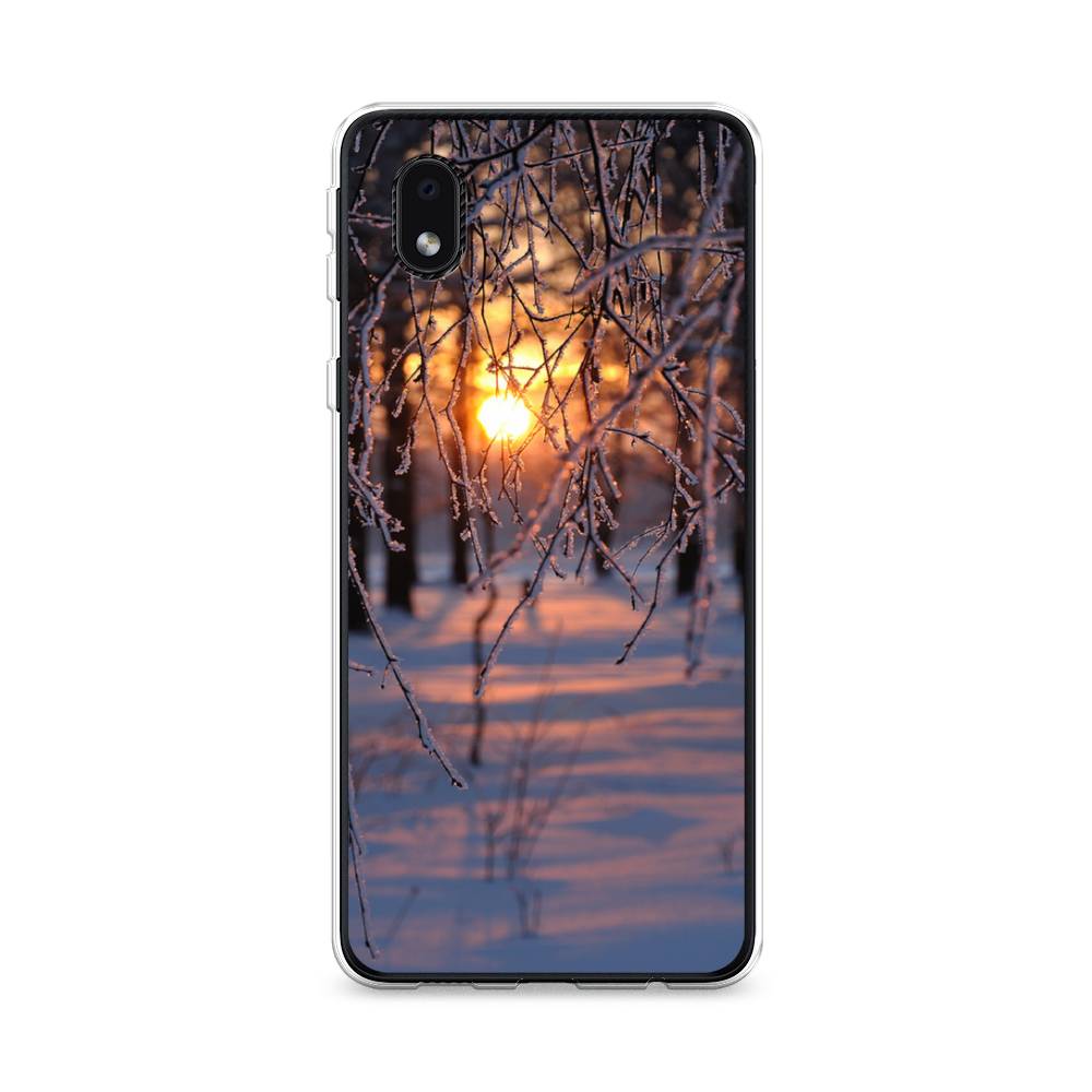 

Чехол на Samsung Galaxy A01 Core "Зима 7", Оранжевый;розовый;черный, 2101250-2