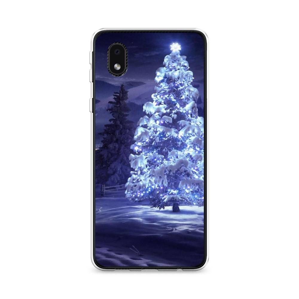 

Чехол на Samsung Galaxy A01 Core "Зима 4", Синий;черный;белый, 2101250-2