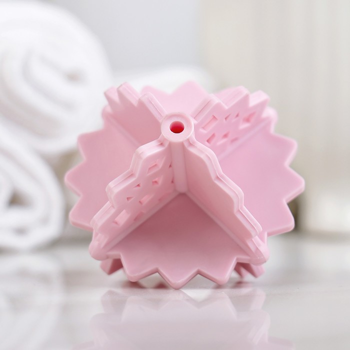 Шарики для стирки белья Доляна, 4 шт, цвет микс, 2шт.