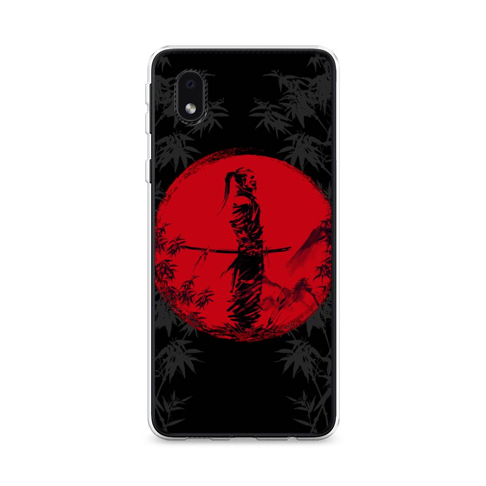 

Чехол на Samsung Galaxy A01 Core "Самурай на красном фоне", Черный;красный;серый, 2101250-4
