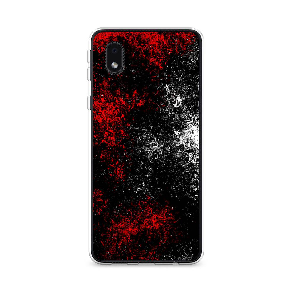 

Чехол на Samsung Galaxy A01 Core "Монотипия", Красный;черный;белый, 2101250-3