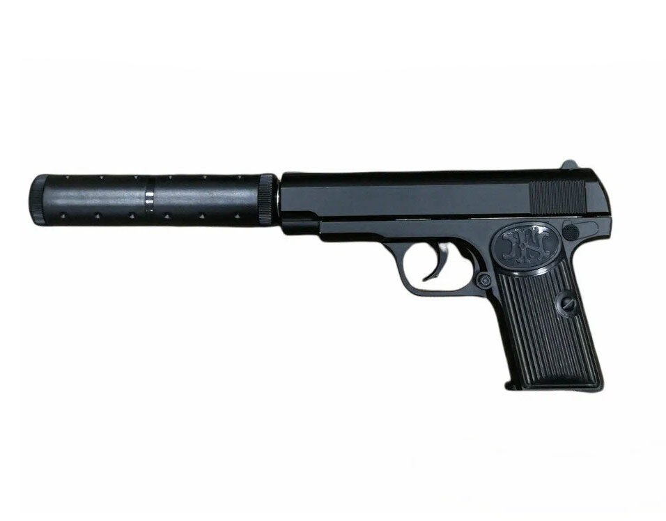 

339595 Пистолет с глушителем K112S в кор. в кор.2*24шт