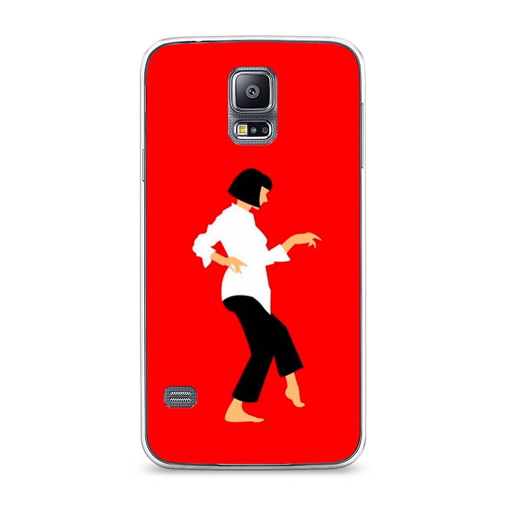 

Чехол Awog на Samsung Galaxy S5 "Криминальное чтиво 1", Красный;белый;черный, 24150-7