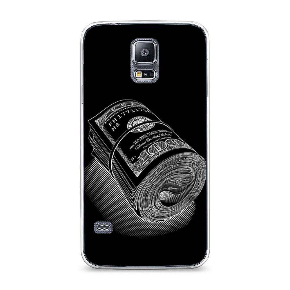 

Чехол Awog на Samsung Galaxy S5 "Кубышка денег", Черный;серебристый, 24150-5