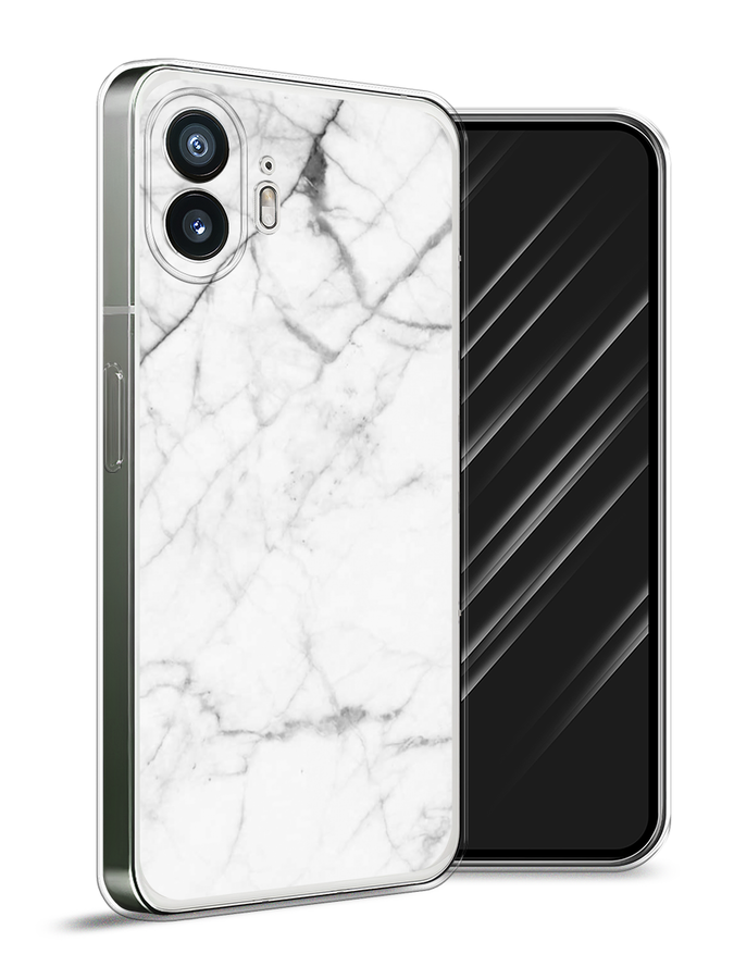 

Чехол Awog на Nothing Phone (2) "Светлый мрамор", Серый, 3300250-1