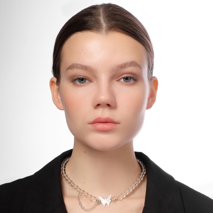 

Чокер из пластика 40 смQueen Fair 7795665, бусины