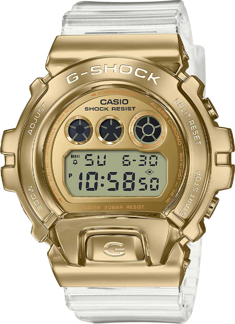Наручные часы мужские Casio GM-6900SG-9ER белые
