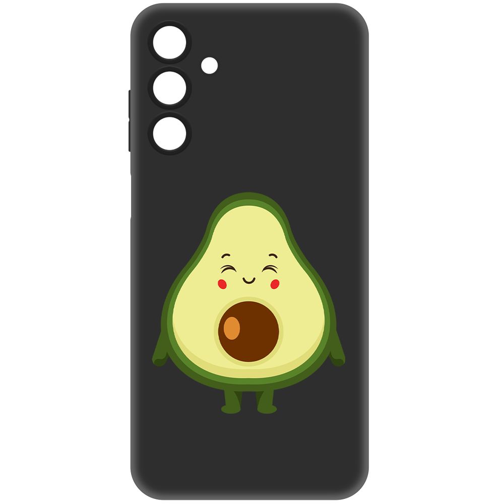 

Чехол-накладка Krutoff Soft Case Авокадо Милый для Samsung Galaxy A15 4G (A155) черный