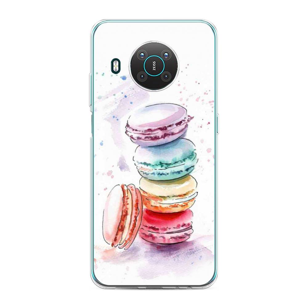 

Чехол Awog на Nokia X10 / Нокиа X10 "Пирамидка макарони 2", Желтый, 124750-10