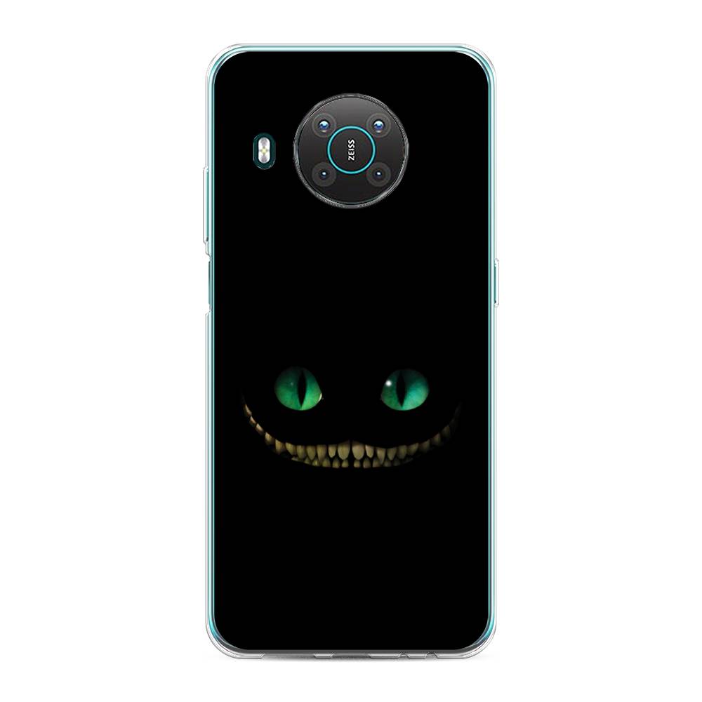 

Чехол Awog на Nokia X10 / Нокиа X10 "Зеленоглазый чеширский кот", Черный, 124750-10