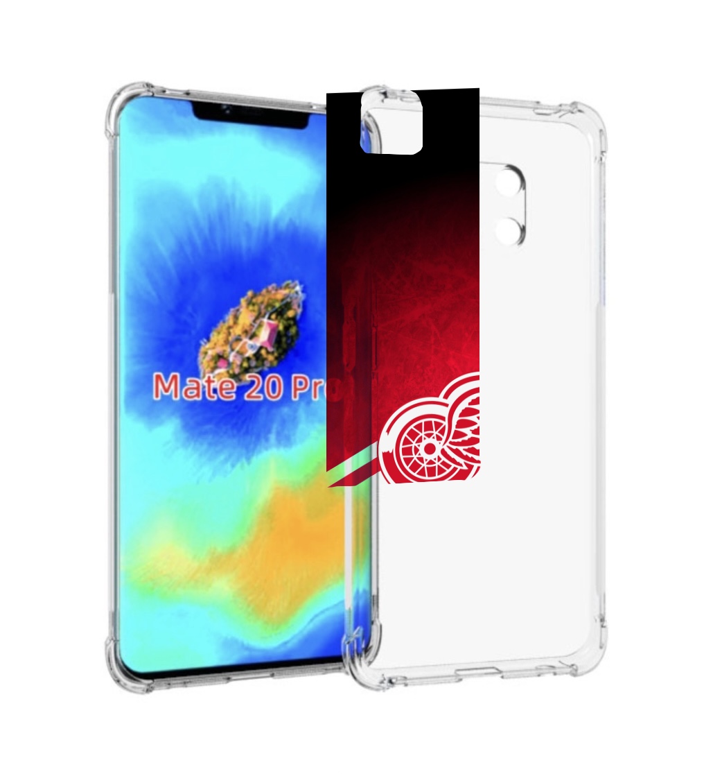 

Чехол MyPads детриот ред вингс мужской для Huawei Mate 20 Pro/Mate 20 RS 6.39, Прозрачный, Tocco