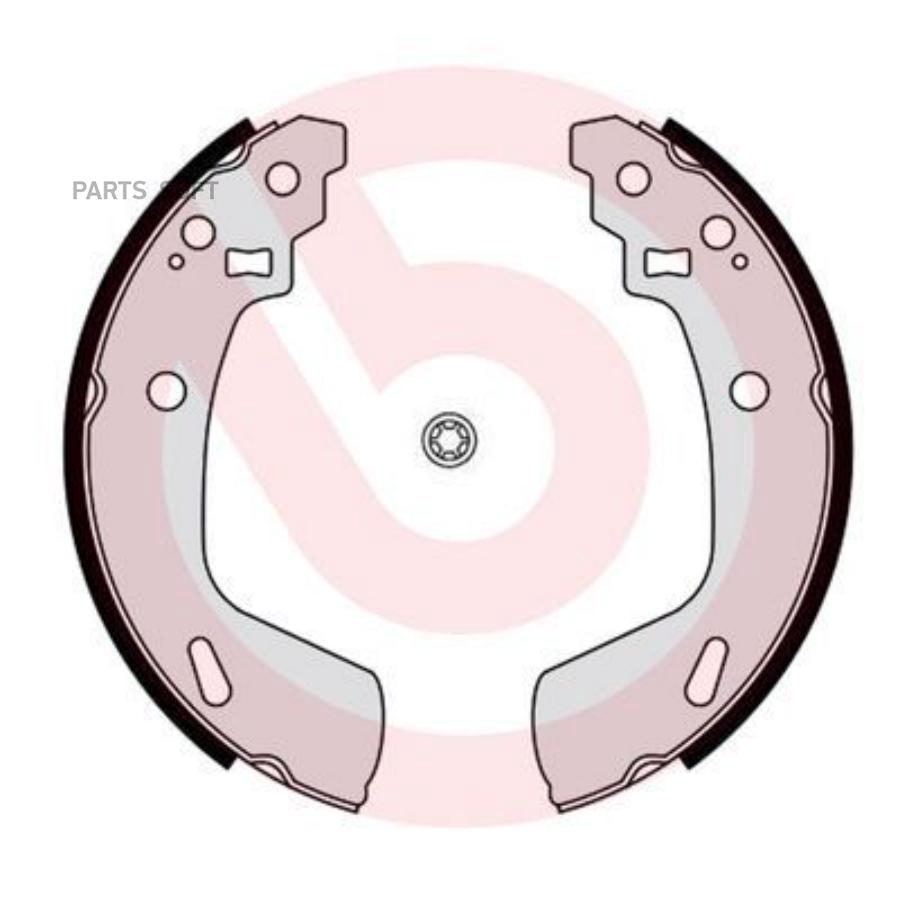 

Колодки торм.бараб.[200х26] 1шт BREMBO S79527