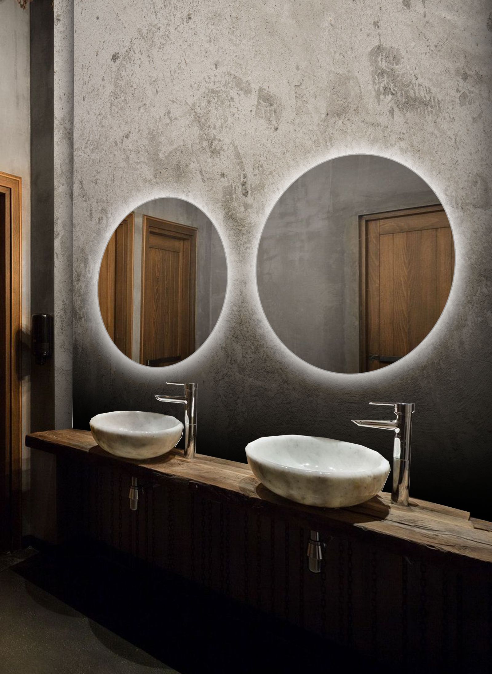 Зеркало для ванной Sun D70 круглое 