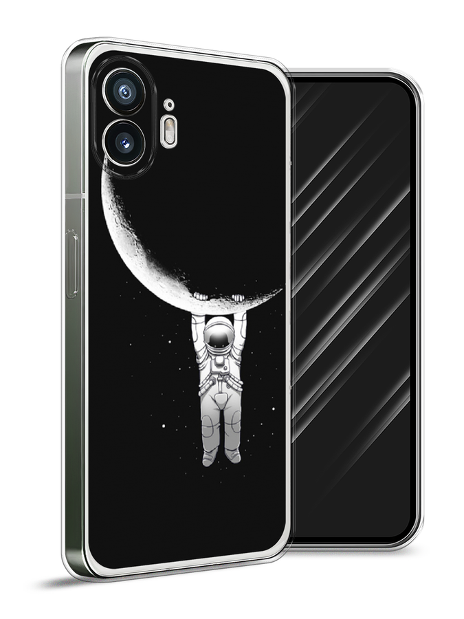 

Чехол Awog на Nothing Phone (2) "Космонавт", Белый;черный, 3300250-1