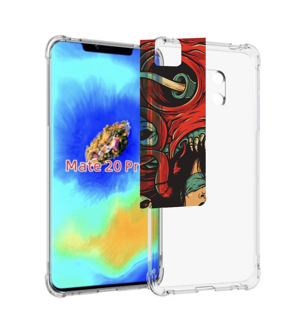 

Чехол MyPads девушку-съедает-осьминог для Huawei Mate 20 Pro/Mate 20 RS 6.39, Прозрачный, Tocco