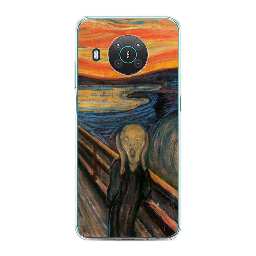

Чехол Awog на Nokia X10 / Нокиа X10 "Крик", Оранжевый;синий;серый, 124750-9