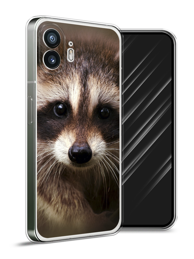 

Чехол Awog на Nothing Phone (2) "Енот", Коричневый, 3300250-1