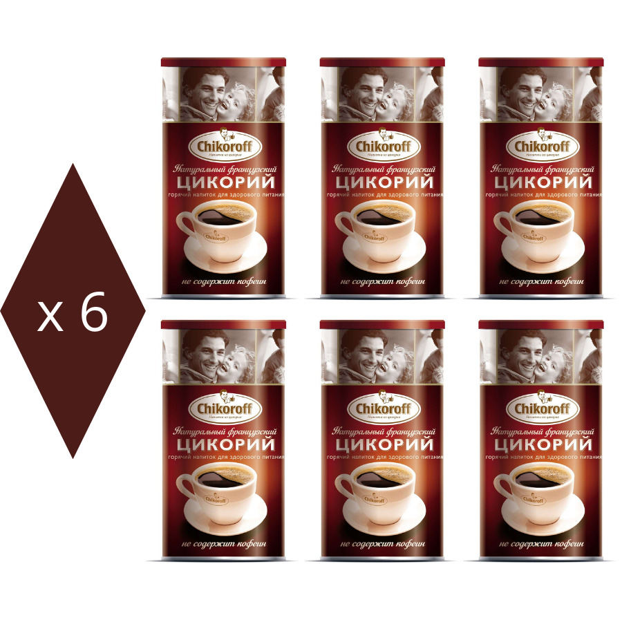 Цикорий  Chikoroff в тубе, 110 г х 6 шт