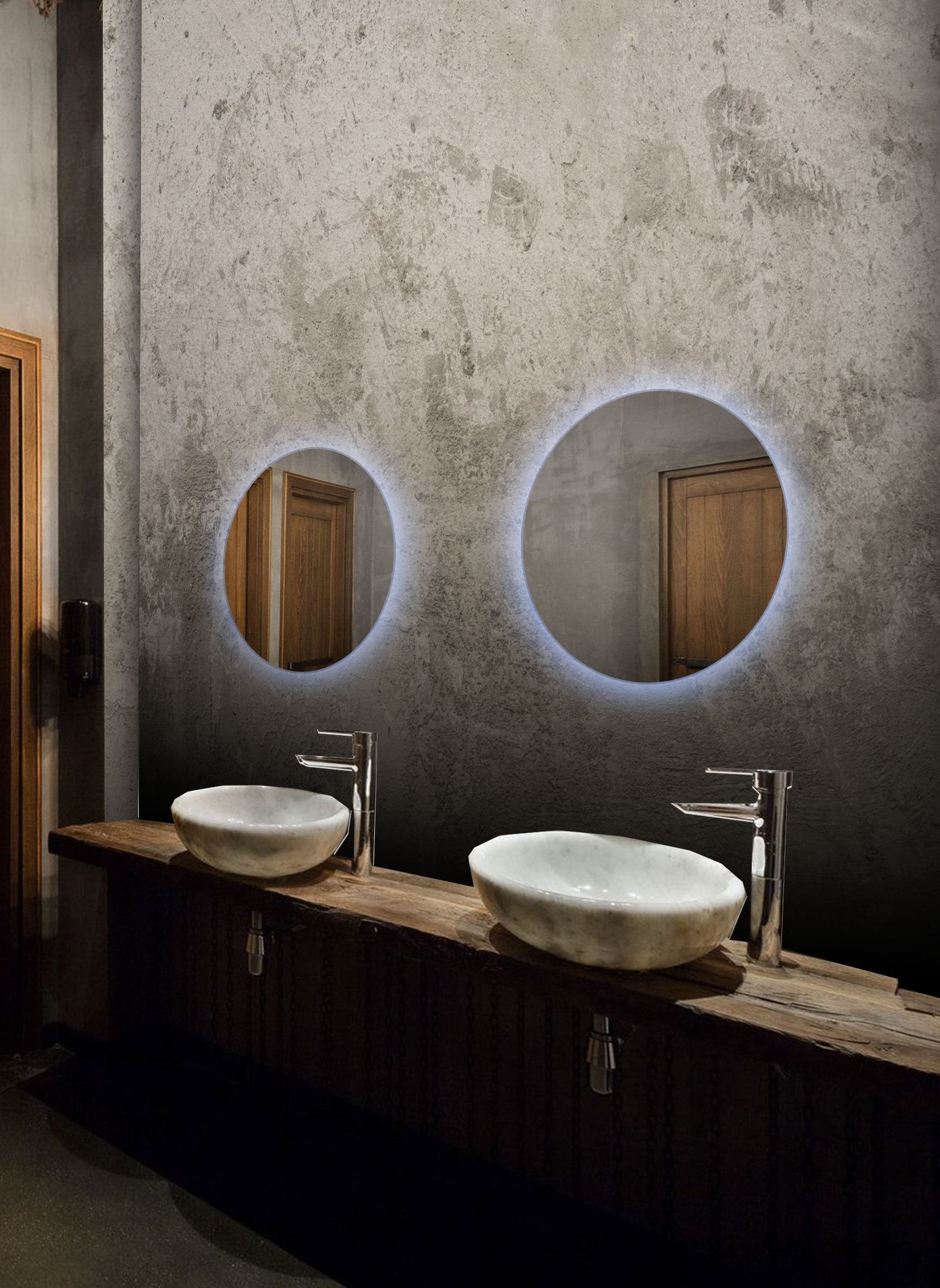 Зеркало для ванной Sun D50 круглое 