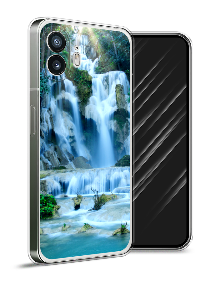 

Чехол Awog на Nothing Phone (2) "Водопад 8", Голубой;зеленый, 3300250-1