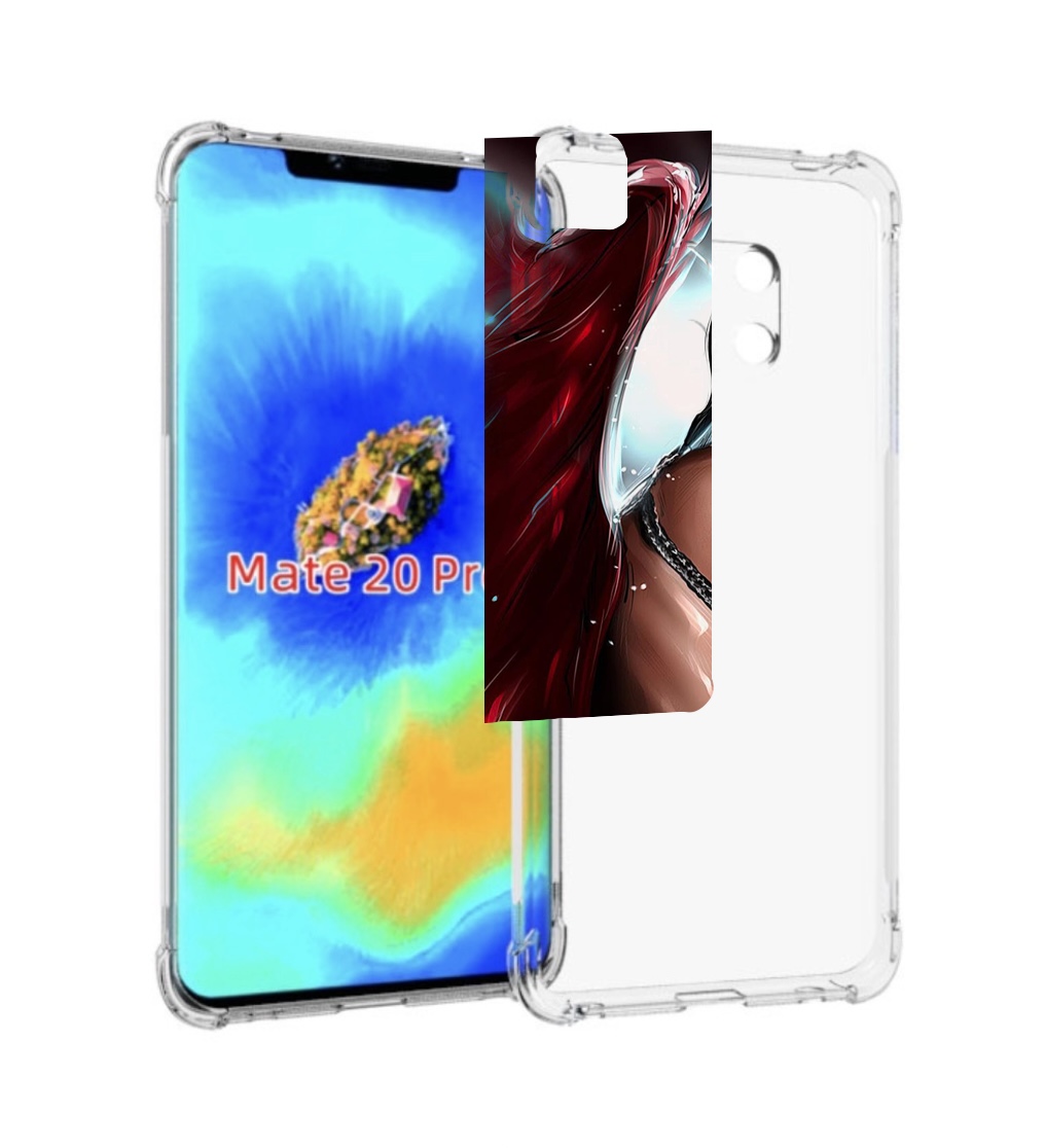 

Чехол MyPads девушка-с-крыльями женский для Huawei Mate 20 Pro/Mate 20 RS 6.39, Прозрачный, Tocco