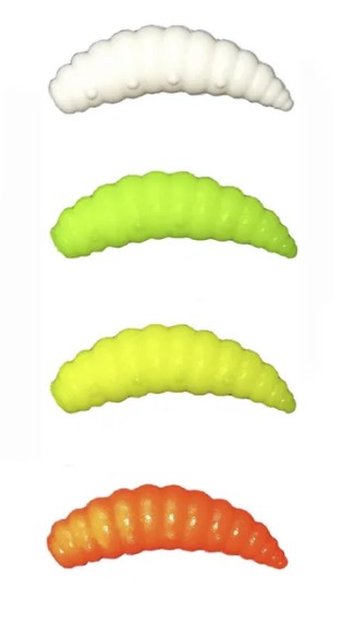 Силиконовая приманка для рыбалки Zombie Dura plus 35 mm 8шт запах сыр МИКС 21 399₽