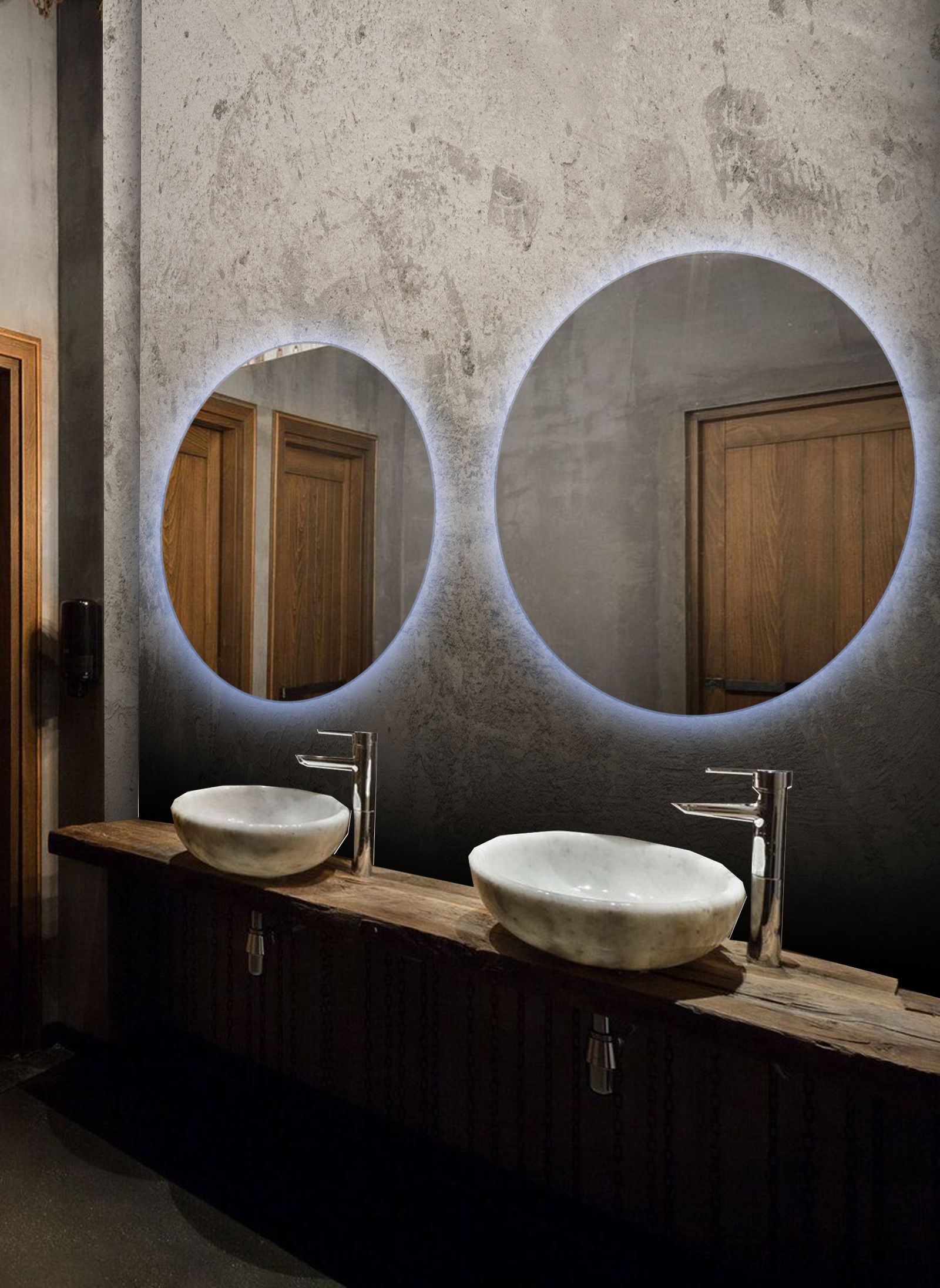 Зеркало для ванной Sun D100 круглое 