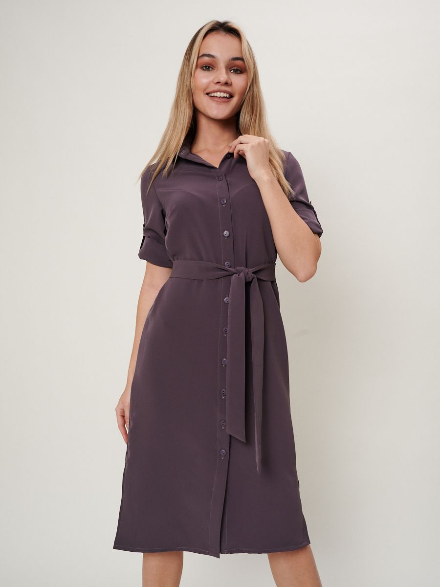 

Платье женское Gabriela 5396 фиолетовое 48 RU, Фиолетовый, 5396
