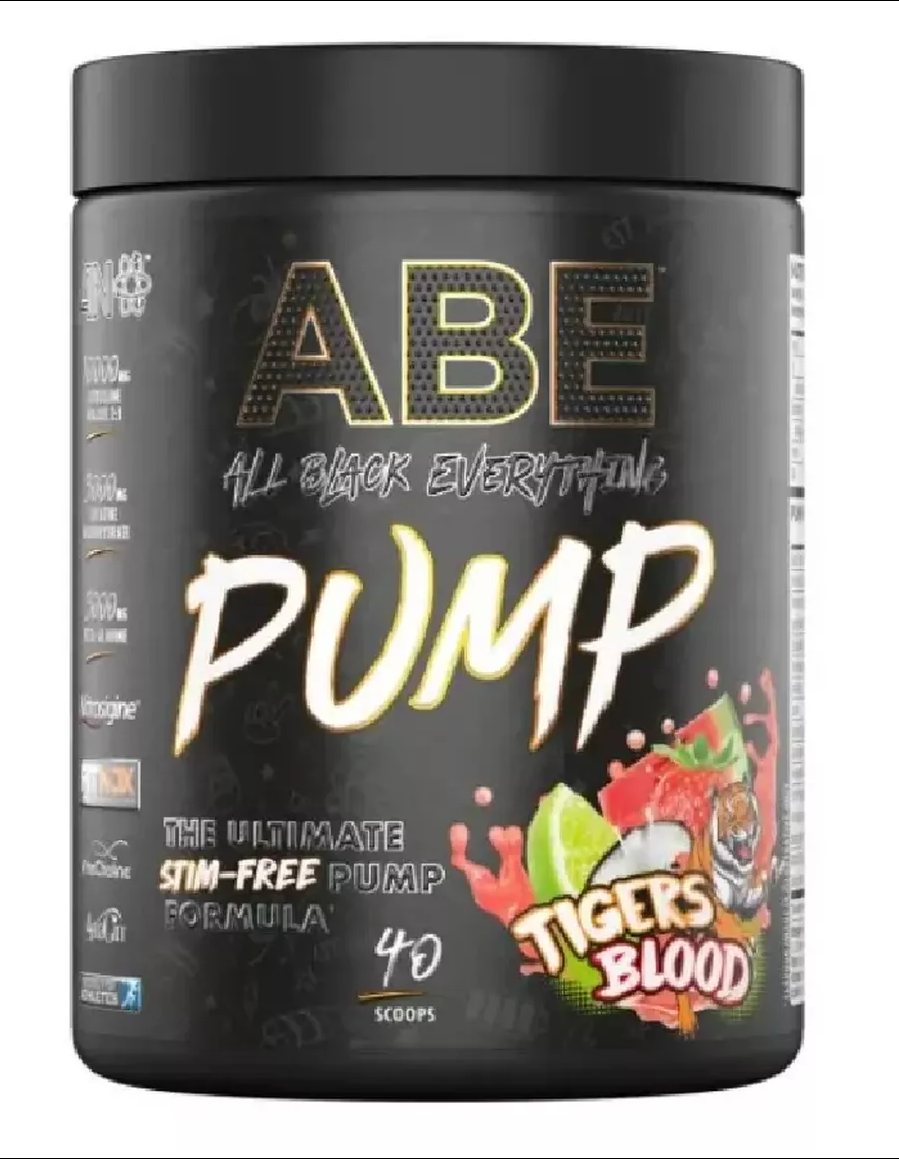 Предтренировочный комплекс Applied Nutrition ABE PUMP со вкусом Тайгер Блад 500 гр