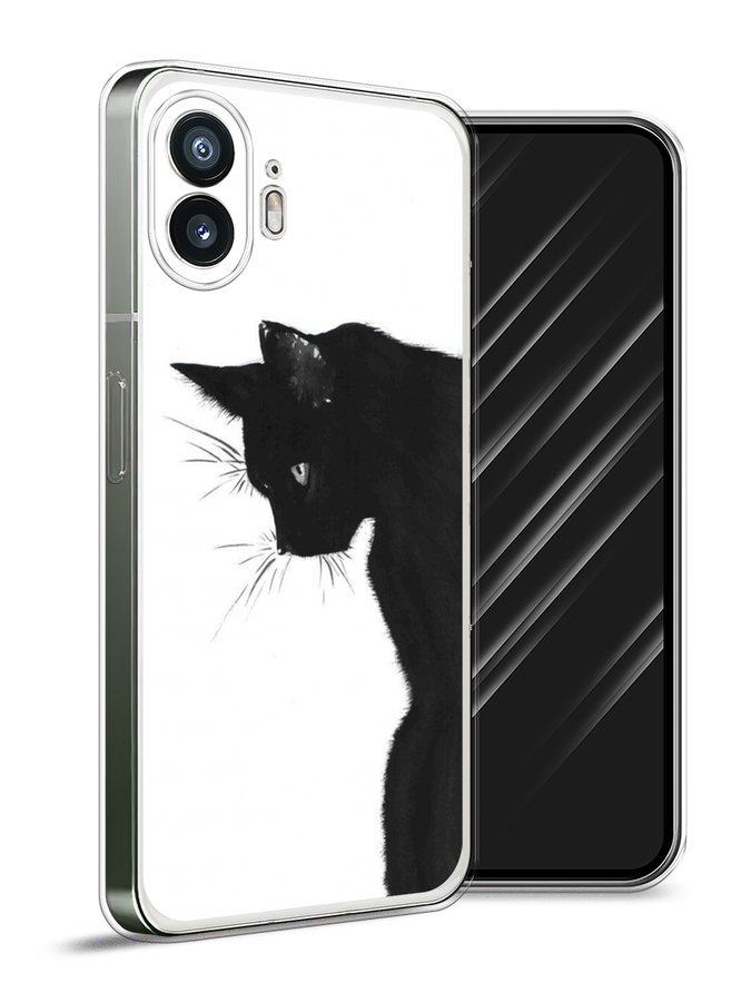 

Чехол Awog на Nothing Phone (2) "Black cat", Черный;белый, 3300250-1