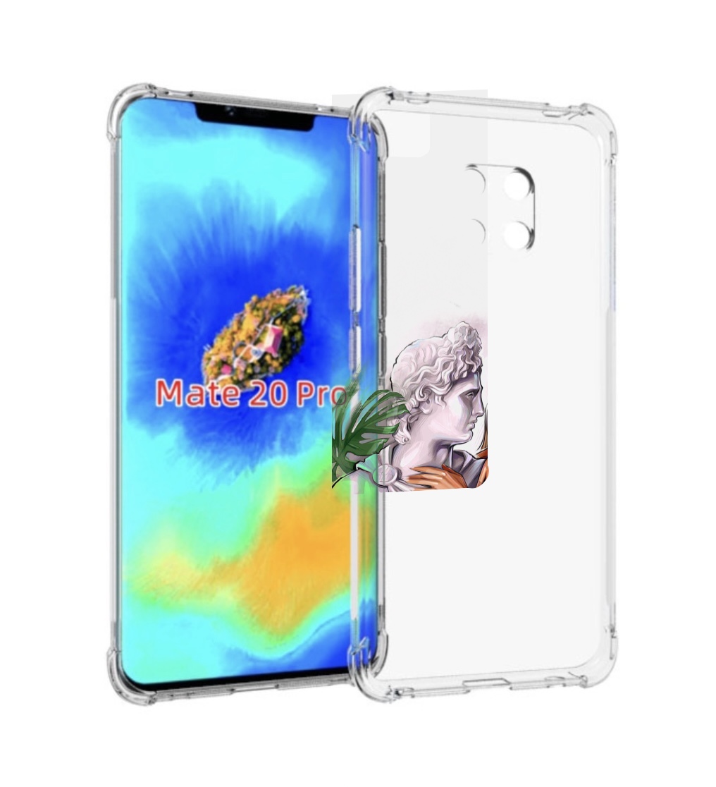 Чехол MyPads девушка-модель-со-статуей женский для Huawei Mate 20 Pro/Mate 20 RS 6.39