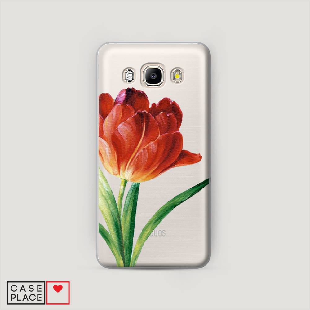 

Чехол Awog "Красный тюльпан" для Samsung Galaxy J5 2016