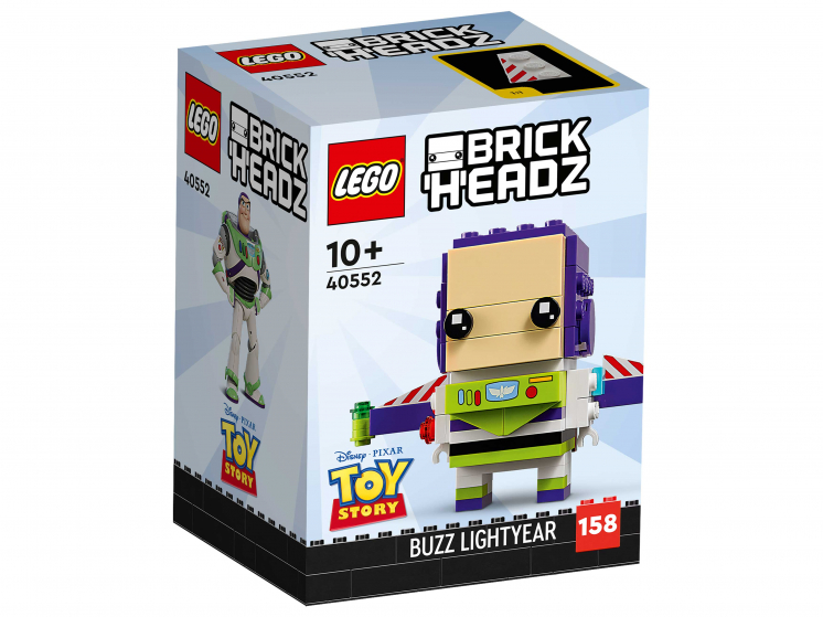 Конструктор LEGO BrickHeadz Базз Лайтер 40552 конструктор lego duplo disney миссия базз лайтер планета 10962