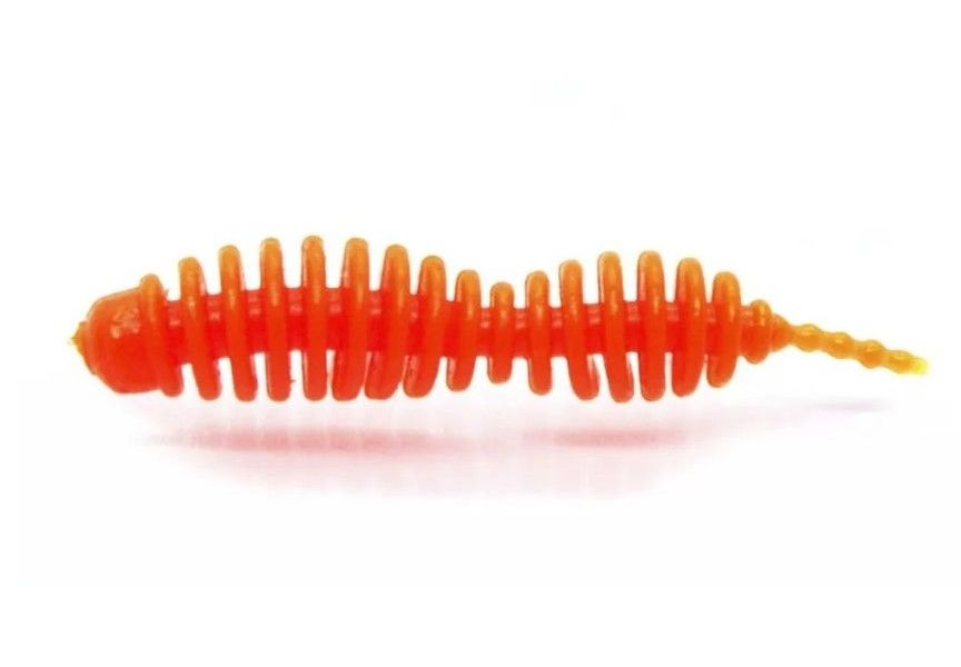 Силиконовая приманка Zombie Wasp (Оса) 50 mm, 8шт, сыр, Orange (оранжевый)