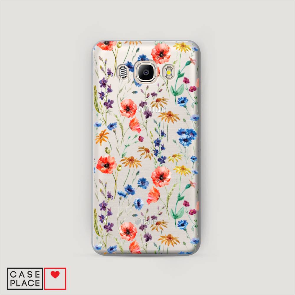 

Чехол Awog "Маки и васильки фон" для Samsung Galaxy J5 2016