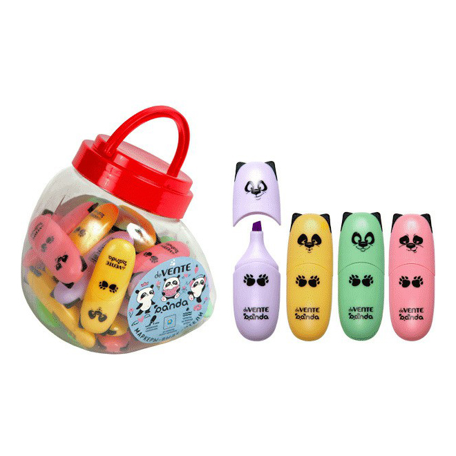 

Текстовыделители deVENTE Avocado Pastel 4 цвета 1-5 мм