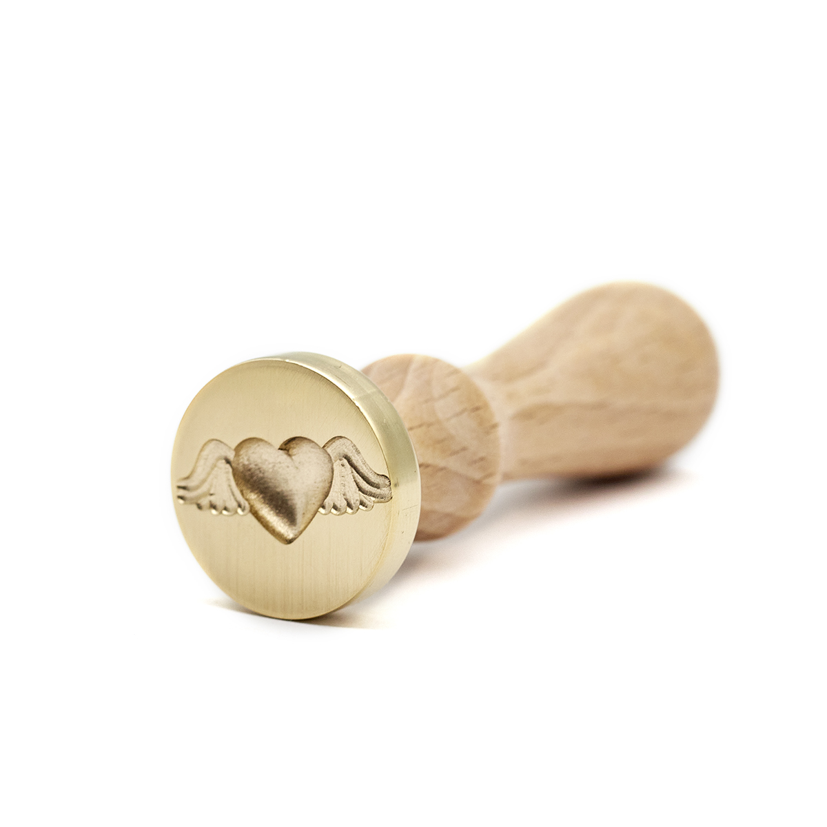 

Р- 255 Печать для сургуча 25мм 'Сердце с крыльями', HappyClay