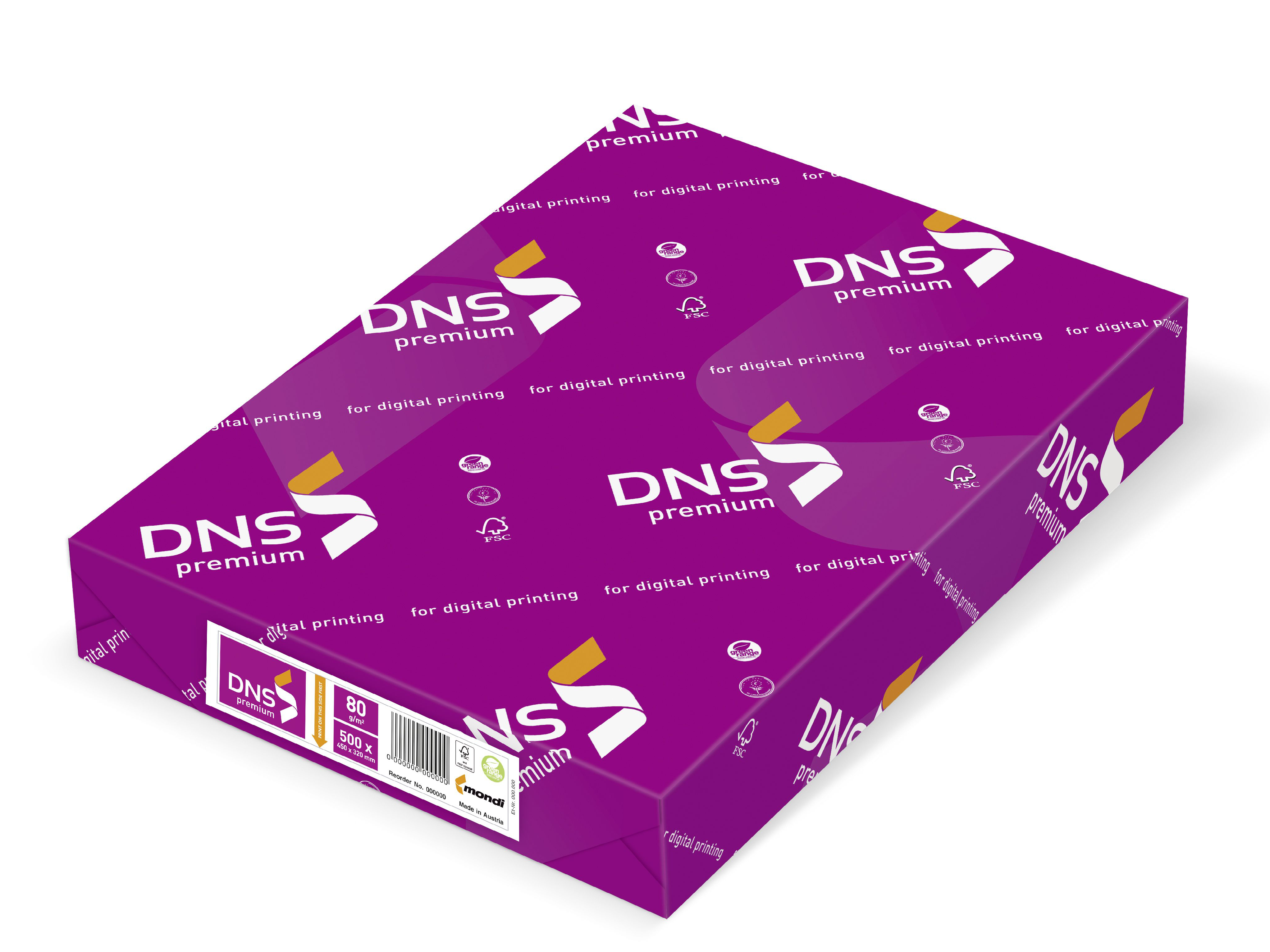 

Бумага A3 DNS Premium Mondi 151806 160г/м2, 250л