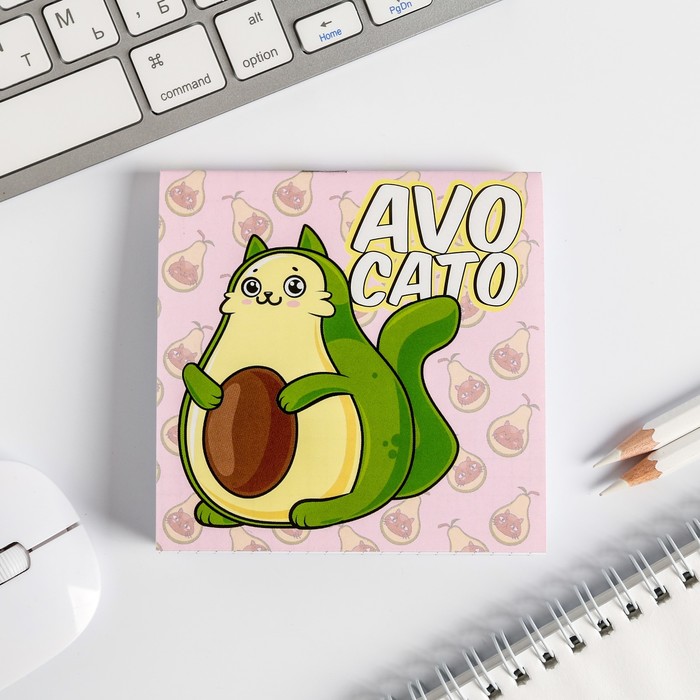 

Блокнот ArtFox 10*10, 16 листов Avocato, 20шт