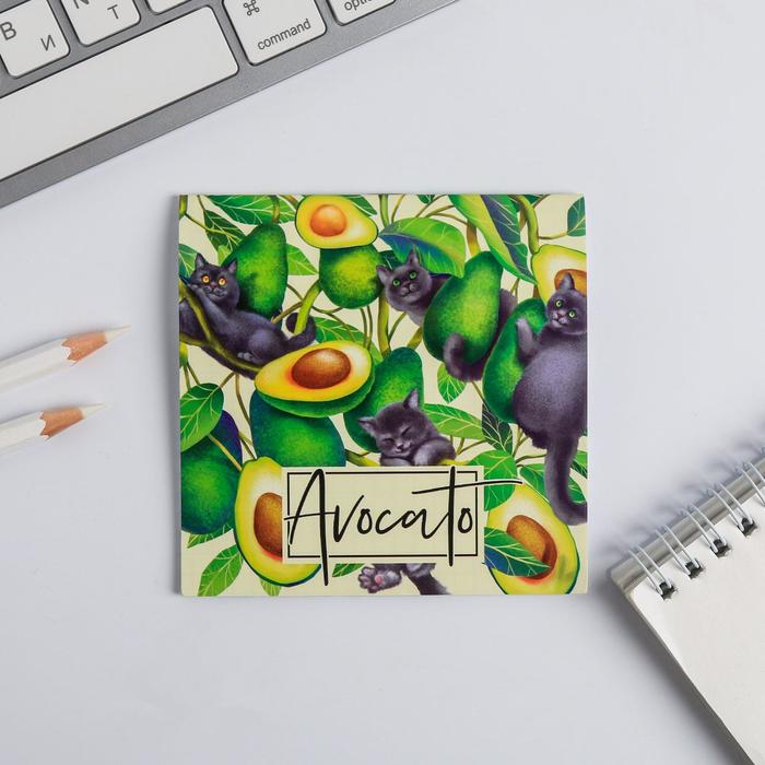 

Блокнот ArtFox 10х10, 16 листов Avocato, 20шт