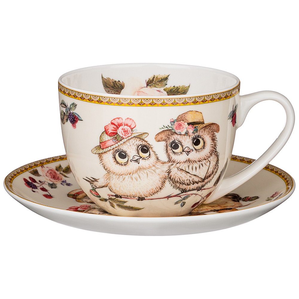 

Чайная пара Lefard Owls Party 300 мл, 5211668
