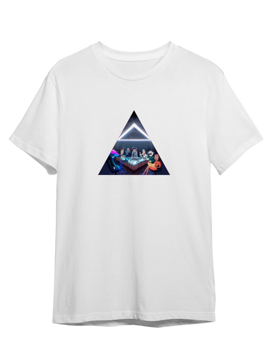 

Футболка унисекс СувенирShop Корпорация заговор/Inside Job 2 белая S, Белый, "Корпорация заговор/Inside Job" 2