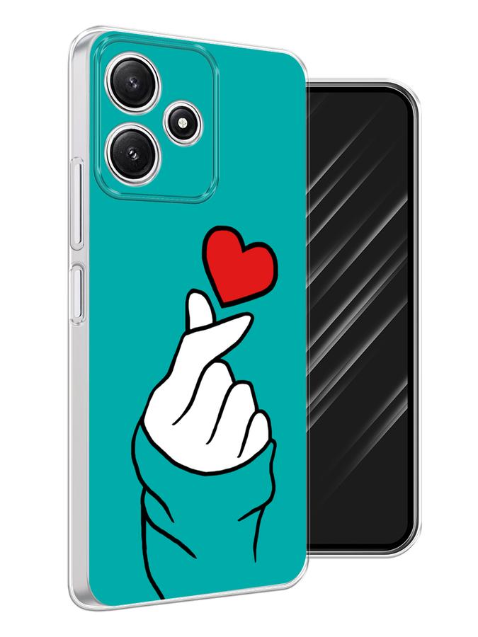 

Чехол Awog на Xiaomi Redmi 12 5G "Маленькое сердечко", Голубой;белый;красный, 319750-1