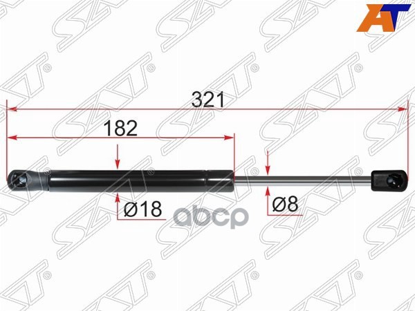 

Амортизатор Крышки Багажника Mitsubishi Lancer X 07- Sed Sat арт. ST-5925A003