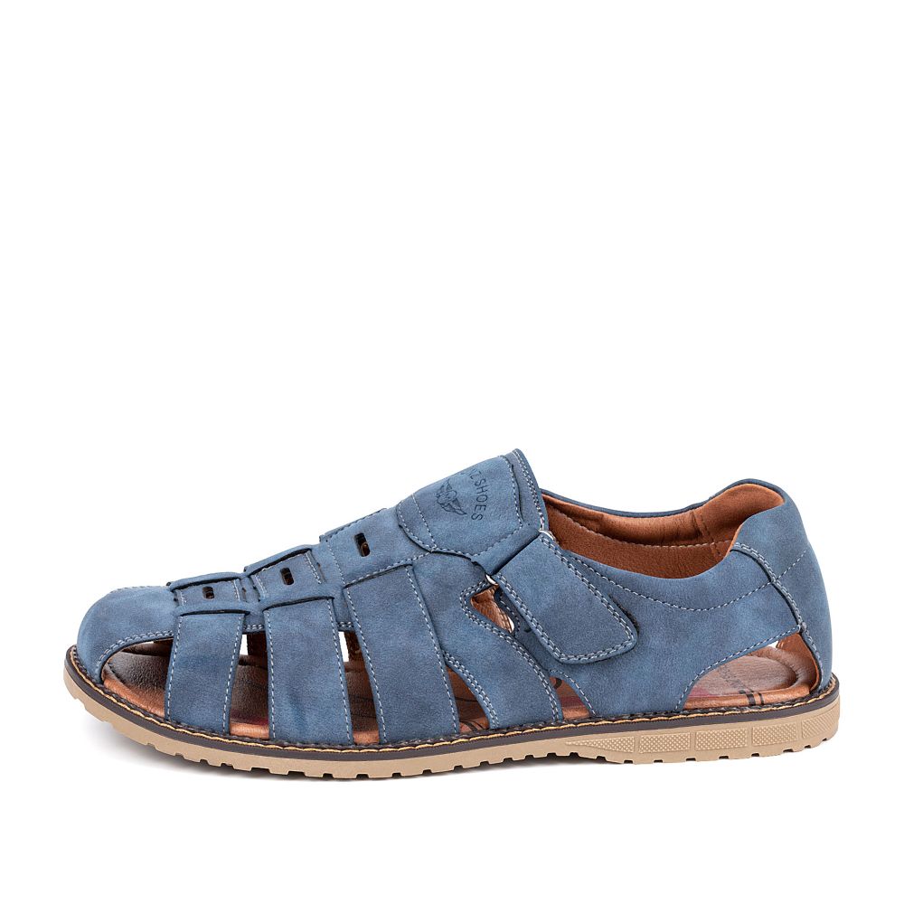 фото Сандалии мужские munz shoes 116-21mv-035ss синие 45 ru