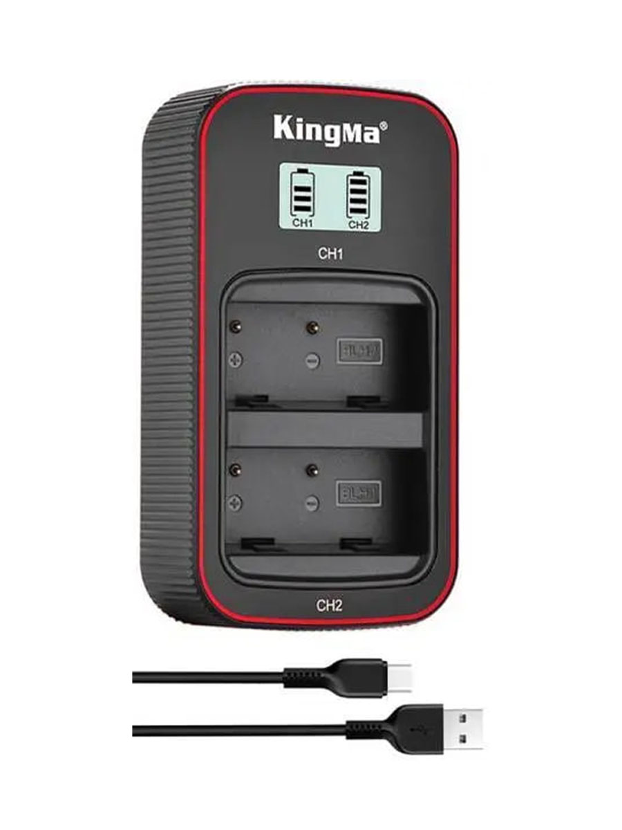 Зарядное устройство KingMa BM058-BLH1 для Olympus BLH-1