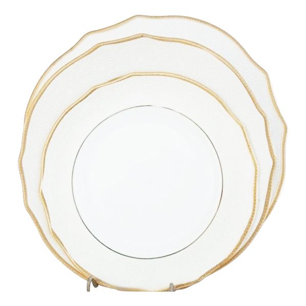 

Столовый сервиз Porcelana Bogucice Madera 6 персон 18 предметов, Белый