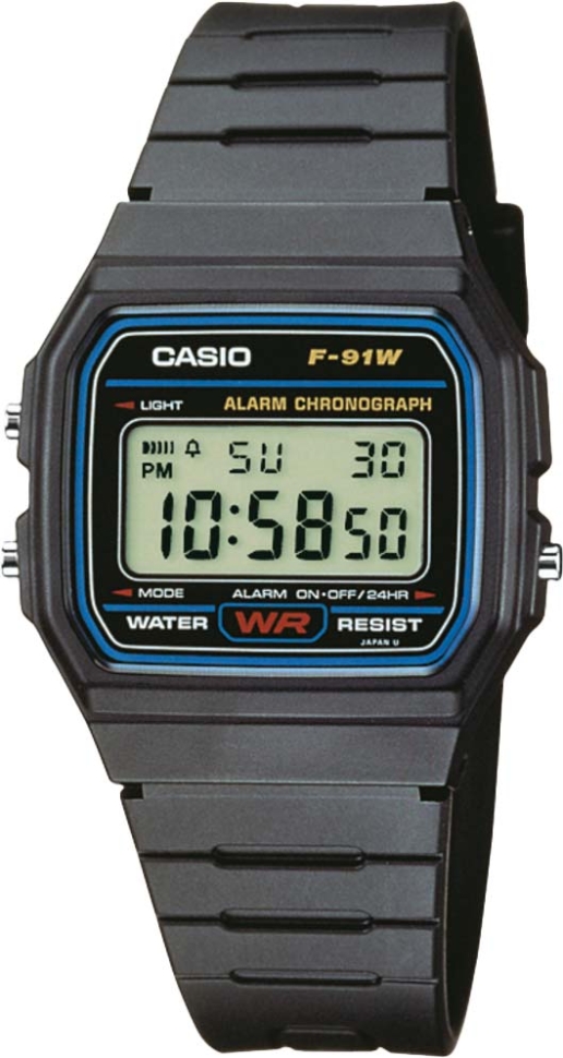 

Наручные часы мужские Casio F-91W-1, F-91W-1